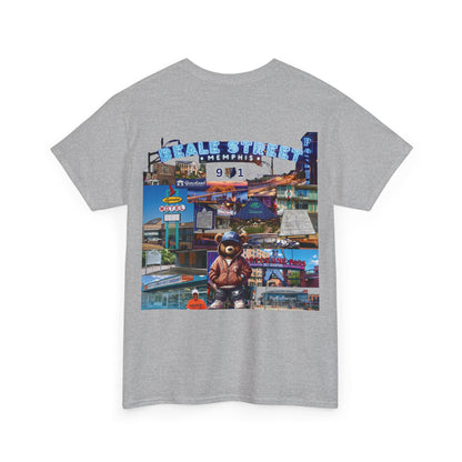 HME Rep Yo City (Memphis) 901 Collection Unisex Heavy Cotton Tee