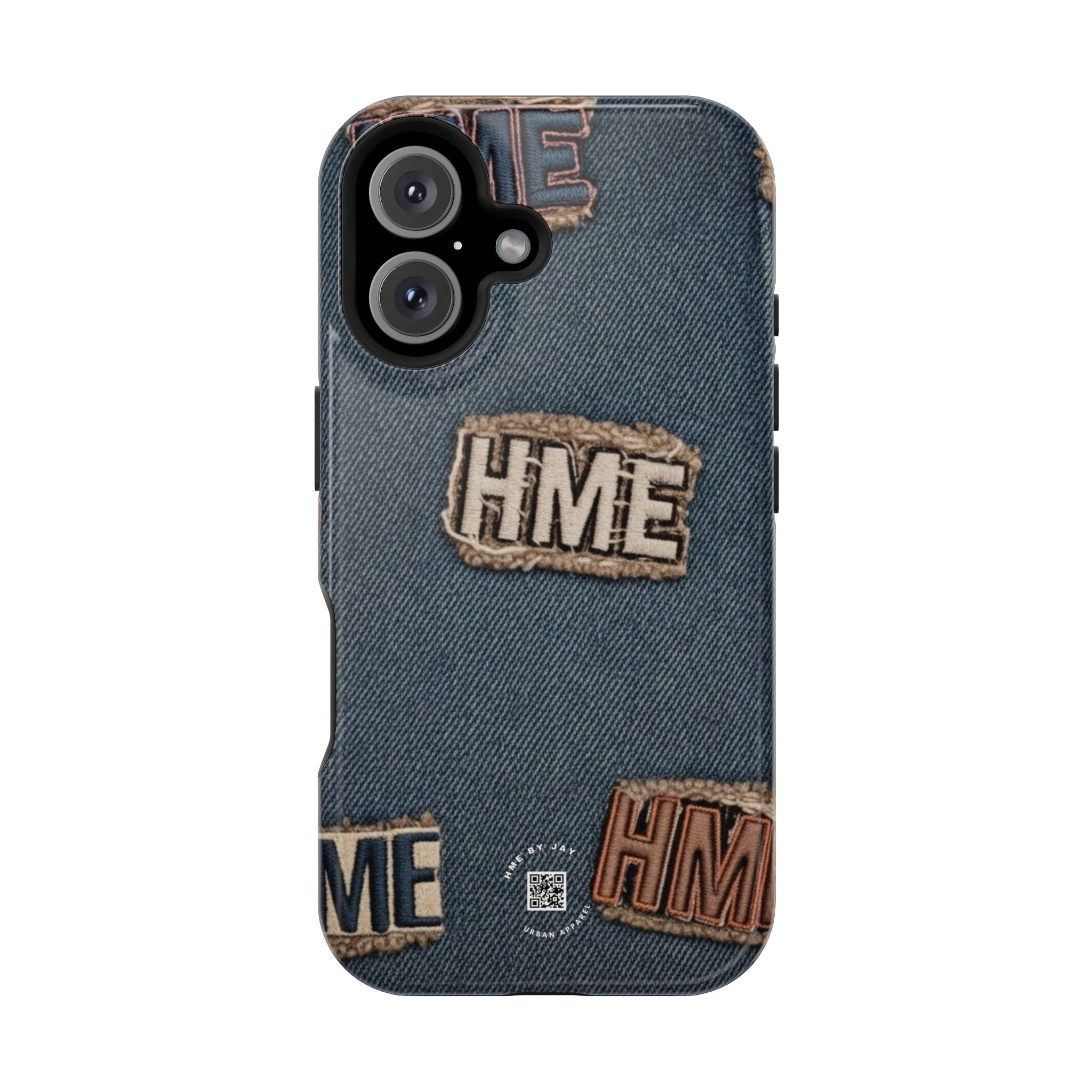 Denim HME Magnetic Impact-Resistant Case
