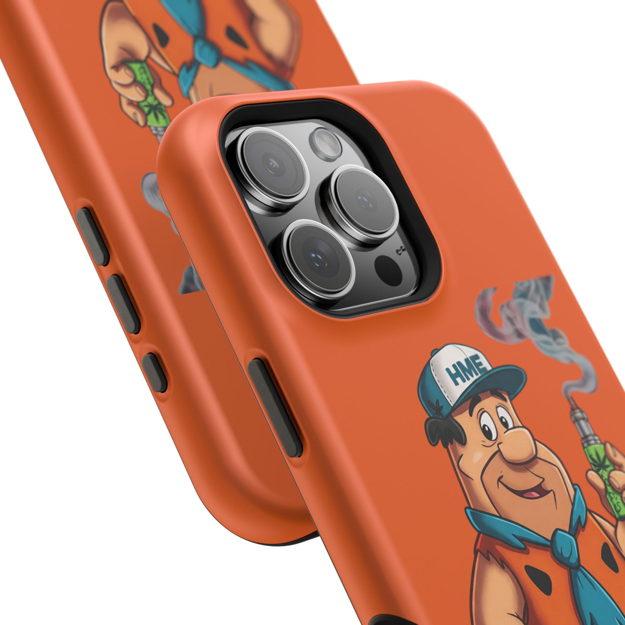 Phone Case - 420 Fred Flintstone with his THC Vape Pen Design