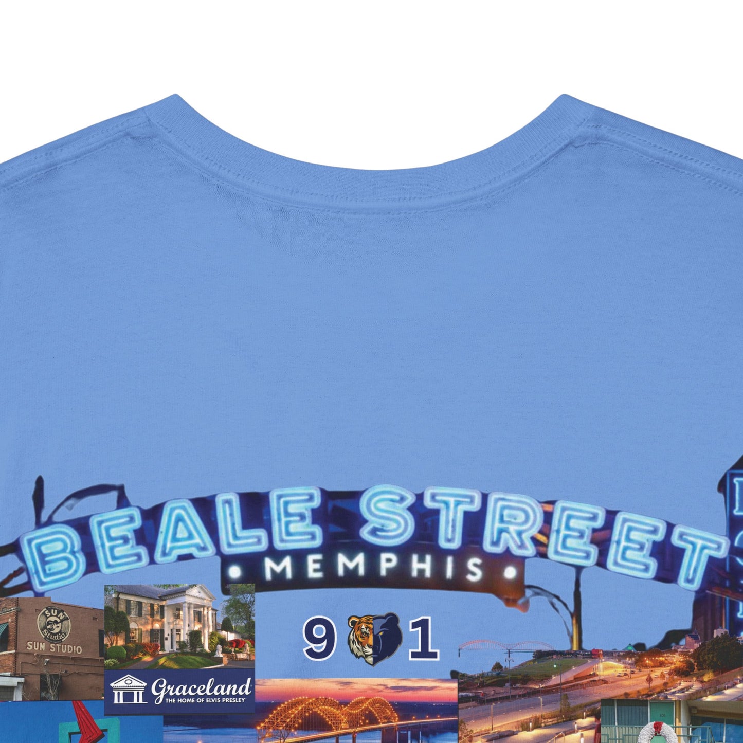 HME Rep Yo City (Memphis) 901 Collection Unisex Heavy Cotton Tee