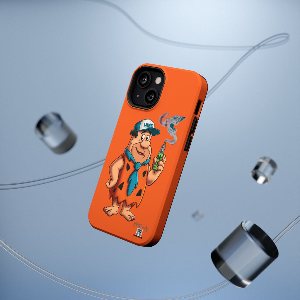 Phone Case - 420 Fred Flintstone with his THC Vape Pen Design