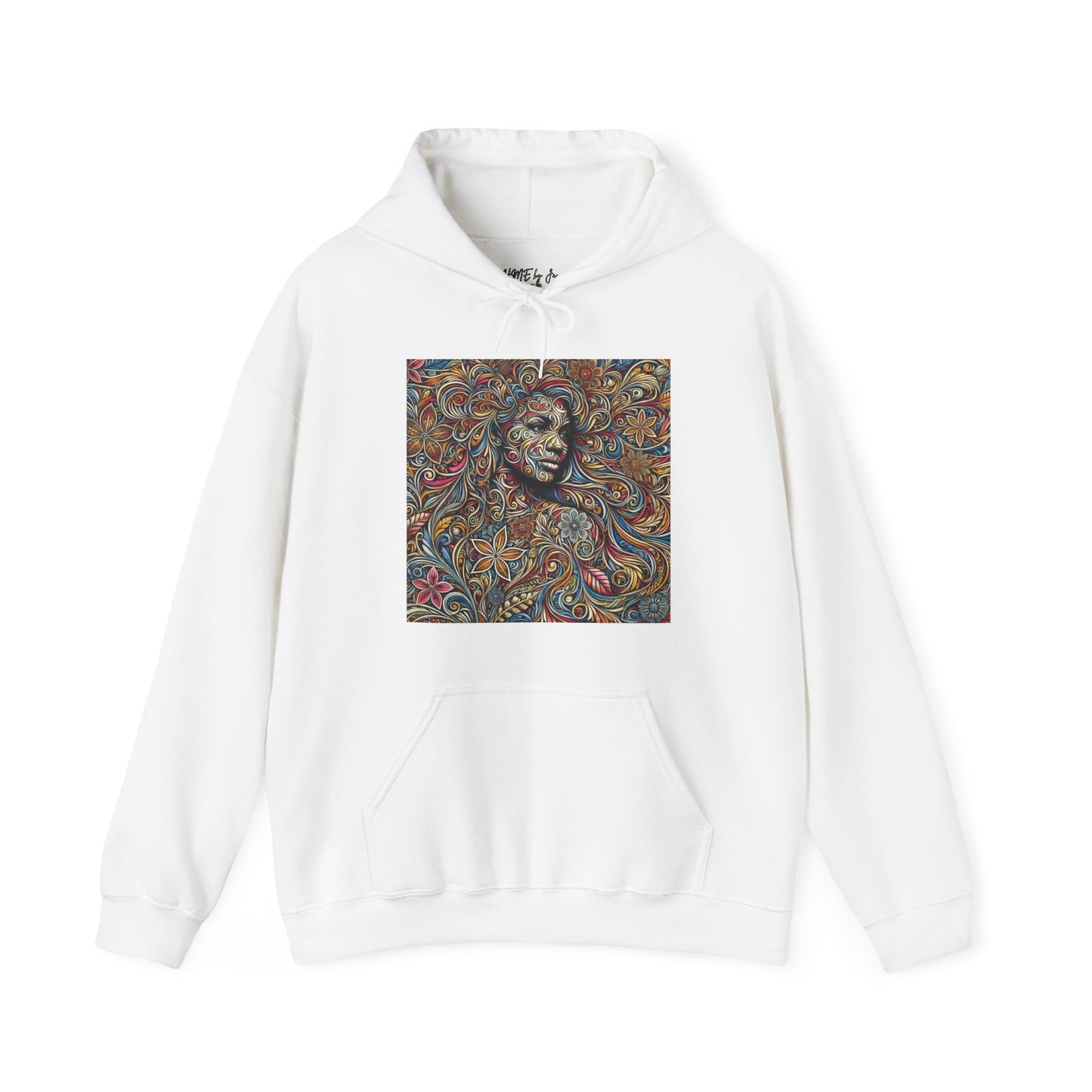 Hooded Sweatshirt - Ahnye’s Melanin Collection'Don't Let External Distractions Overshadow The Beauty Within' by HME