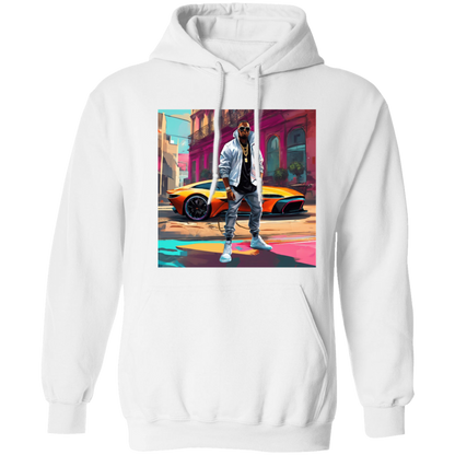 Hip Hop Pullover Hoodie 8 oz