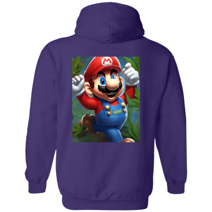 Branded  Unisex 420 Mario Collection Pullover Hoodie 8 oz