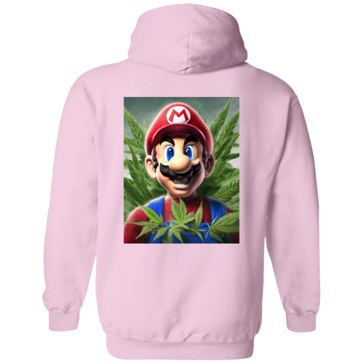 Branded Unisex 420 Mario Collection Pullover Hoodie 8 oz