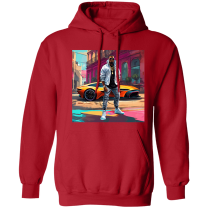 Hip Hop Pullover Hoodie 8 oz