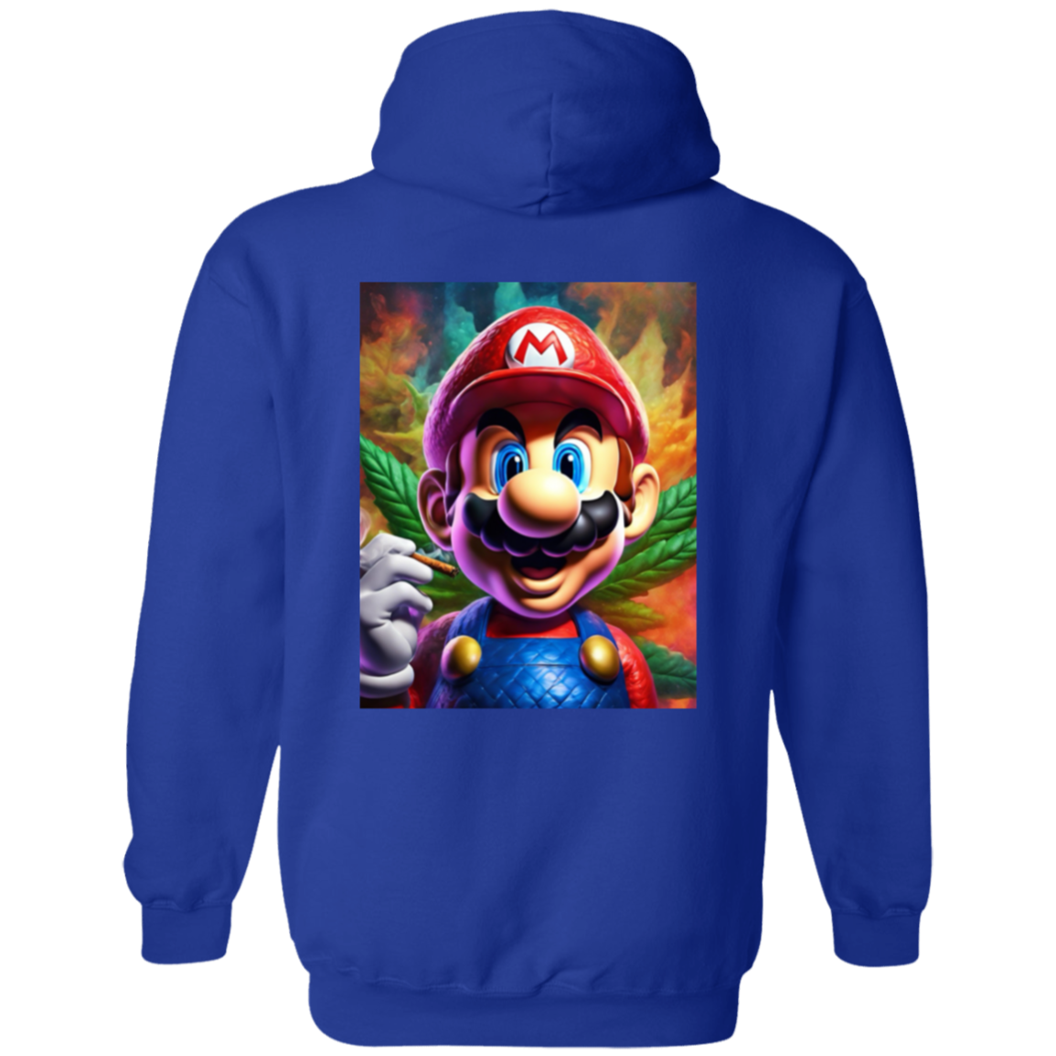 Branded Unisex 420 Mario Collection Pullover Hoodie 8 oz