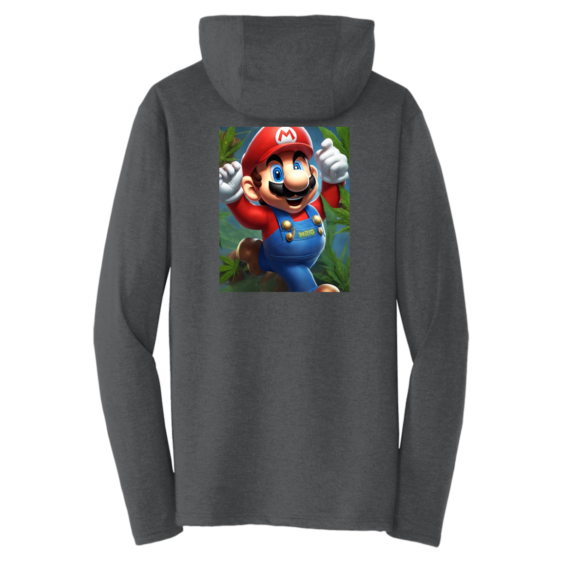 Branded 420 Mario Collection Triblend T-Shirt Hoodie