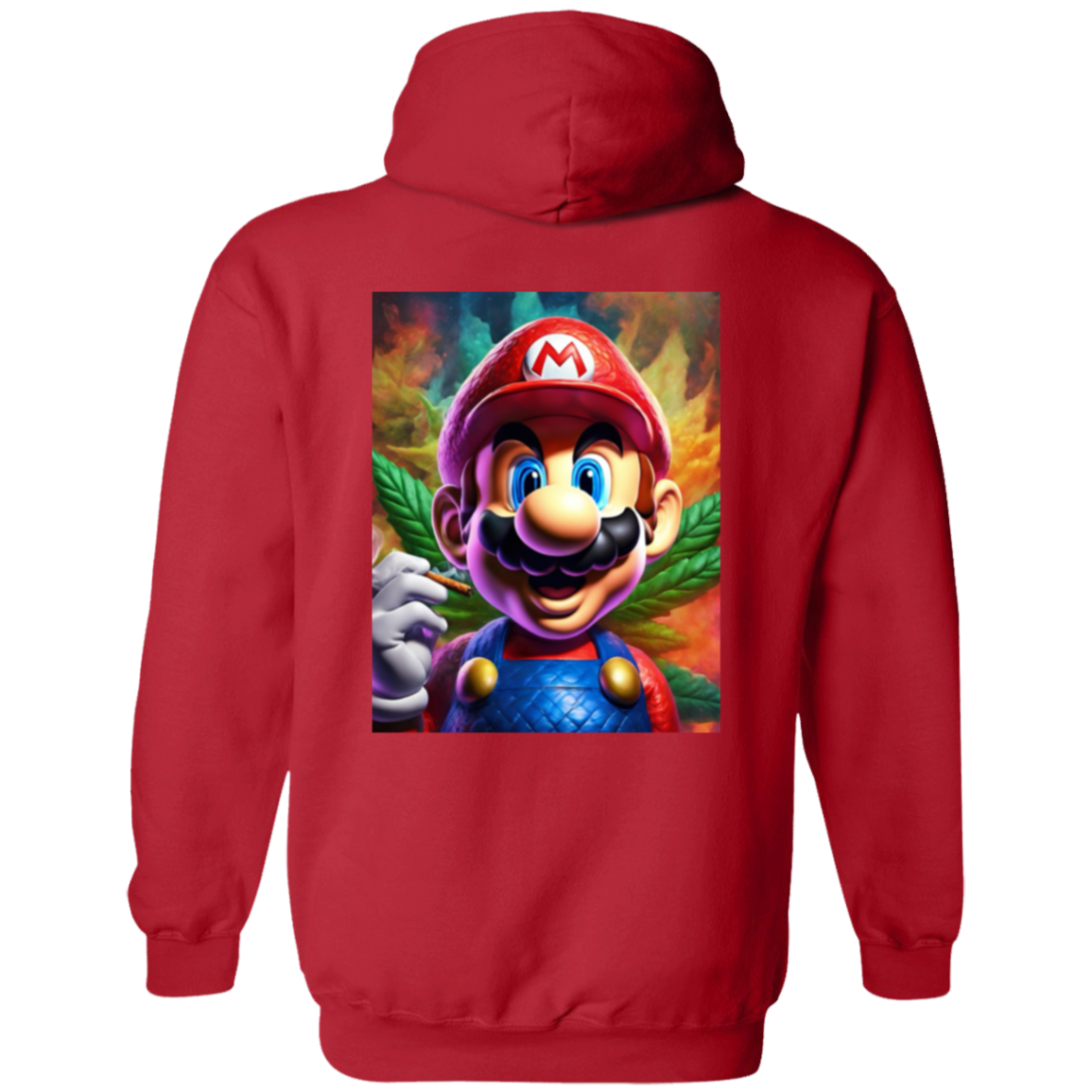 Branded Unisex 420 Mario Collection Pullover Hoodie 8 oz