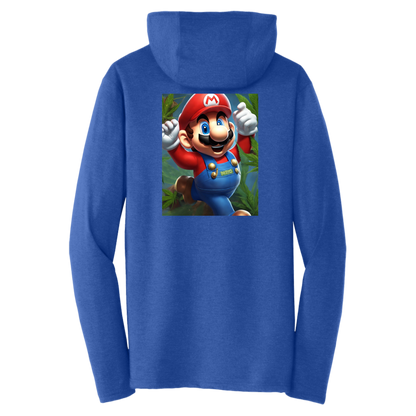 Branded 420 Mario Collection Triblend T-Shirt Hoodie