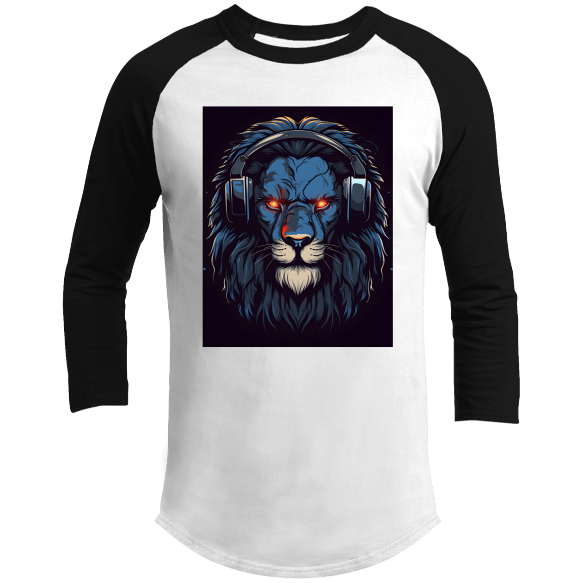 Urban Lion 3/4 Raglan Sleeve Shirt