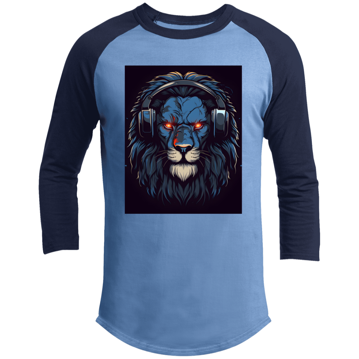 Urban Lion 3/4 Raglan Sleeve Shirt