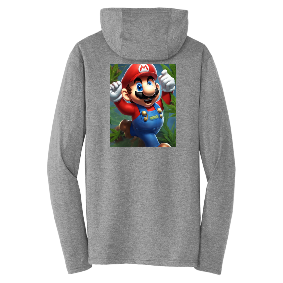 Branded 420 Mario Collection Triblend T-Shirt Hoodie