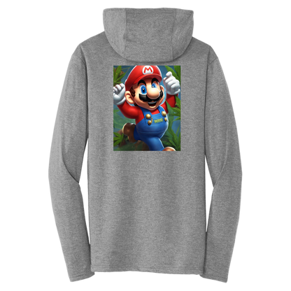 Branded 420 Mario Collection Triblend T-Shirt Hoodie