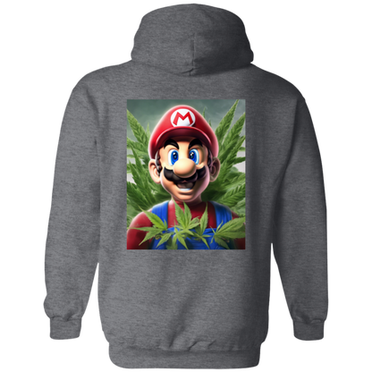 Branded Unisex 420 Mario Collection Pullover Hoodie 8 oz