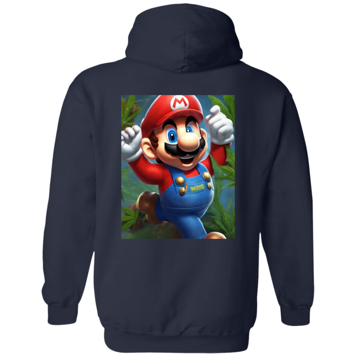 Branded  Unisex 420 Mario Collection Pullover Hoodie 8 oz