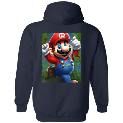 Branded  Unisex 420 Mario Collection Pullover Hoodie 8 oz