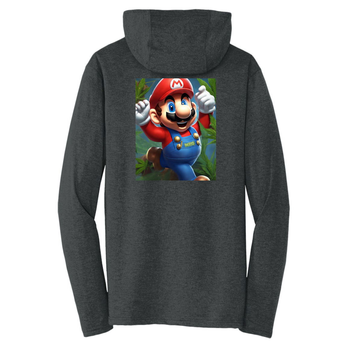 Branded 420 Mario Collection Triblend T-Shirt Hoodie