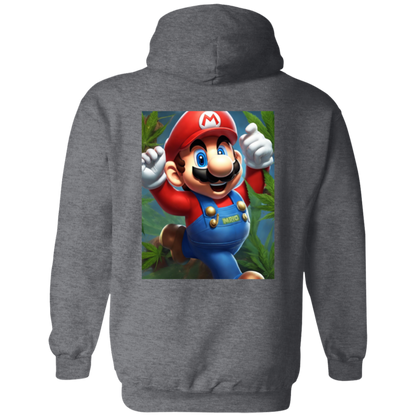 Branded  Unisex 420 Mario Collection Pullover Hoodie 8 oz