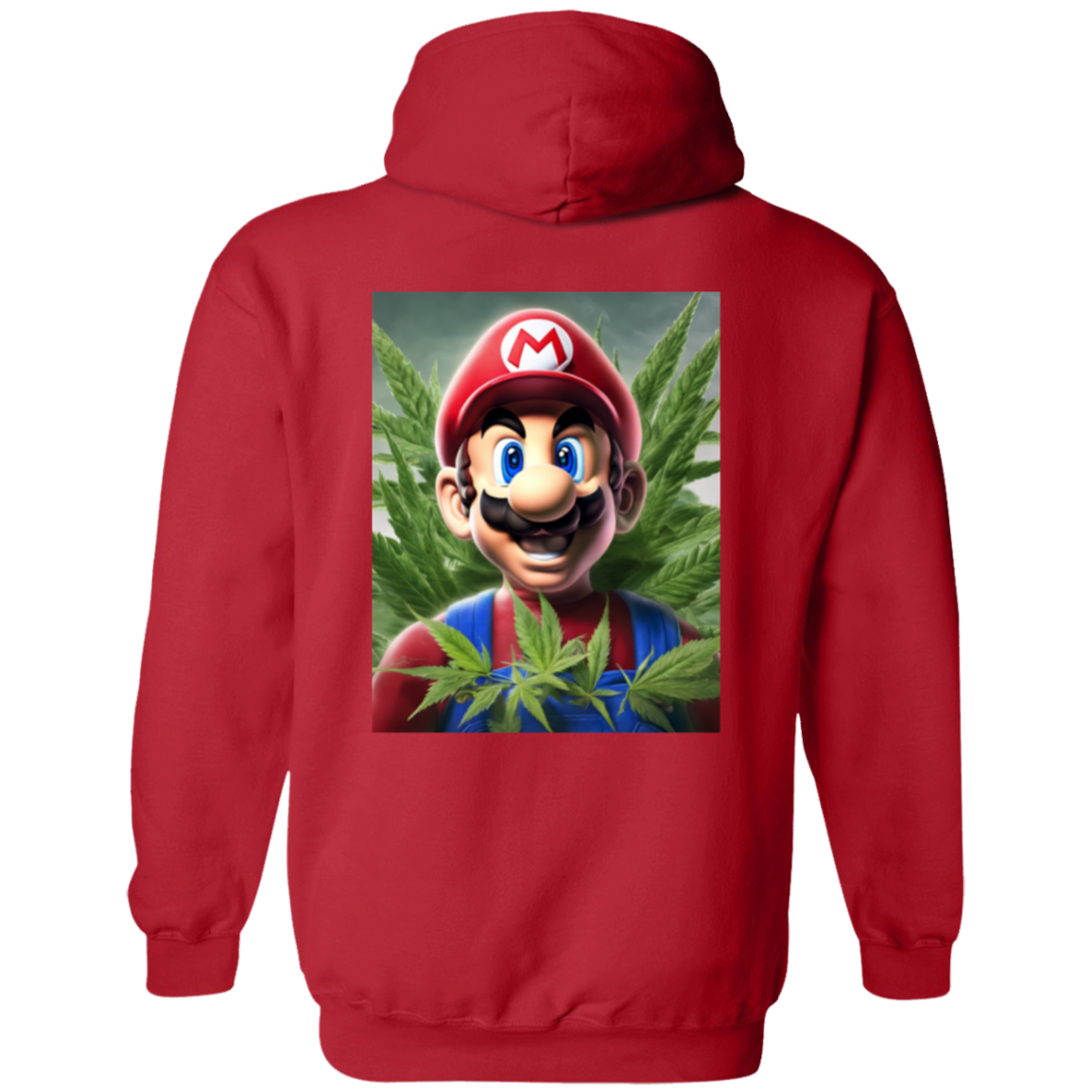 Branded Unisex 420 Mario Collection Pullover Hoodie 8 oz