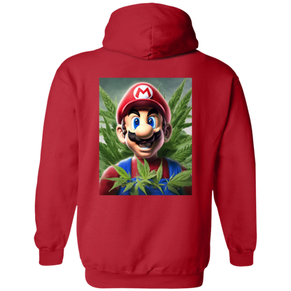 Branded Unisex 420 Mario Collection Pullover Hoodie 8 oz