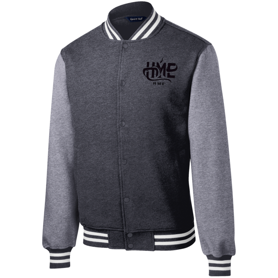 Fleece Letterman Jacket