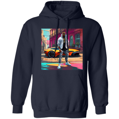 Hip Hop Pullover Hoodie 8 oz