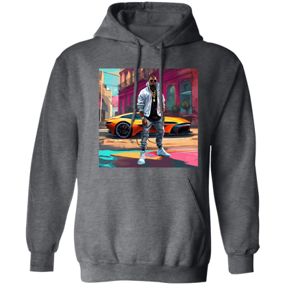 Hip Hop Pullover Hoodie 8 oz