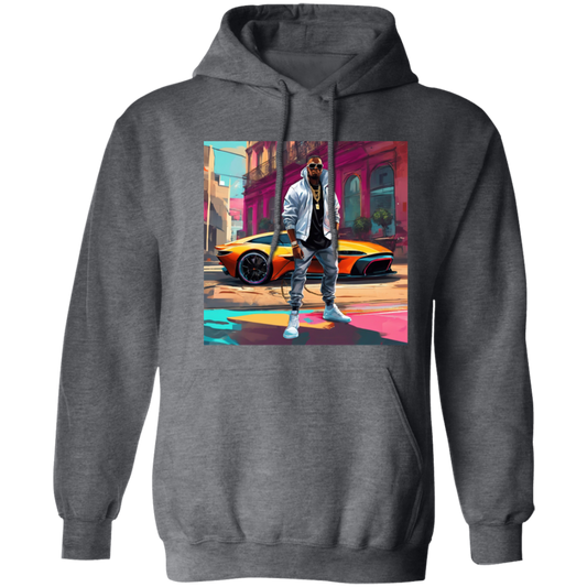 Hip Hop Pullover Hoodie 8 oz