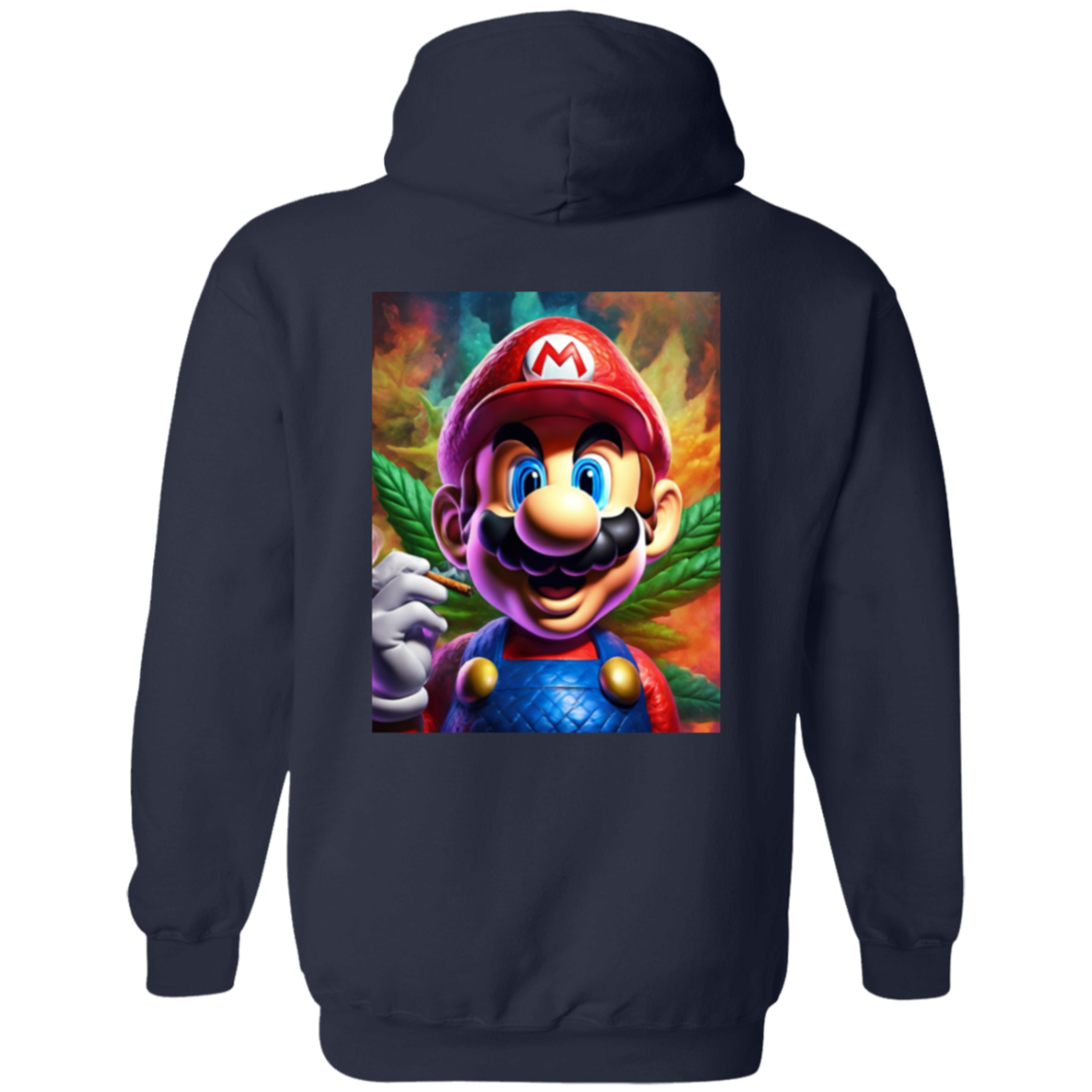 Branded Unisex 420 Mario Collection Pullover Hoodie 8 oz