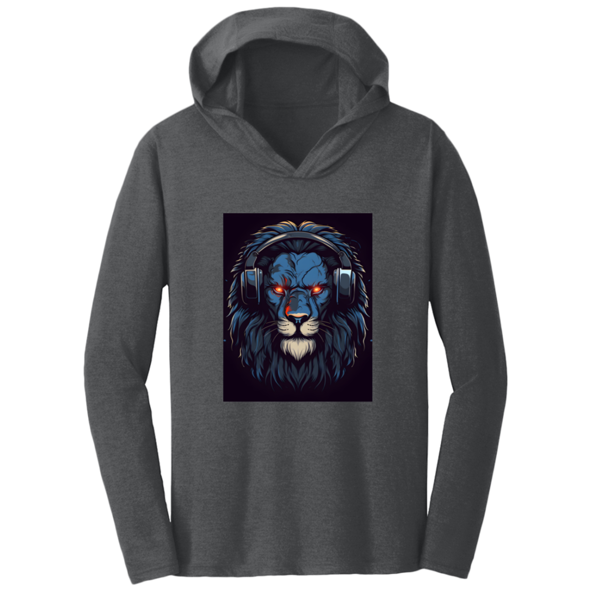 Urban Lion Triblend T-Shirt Hoodie