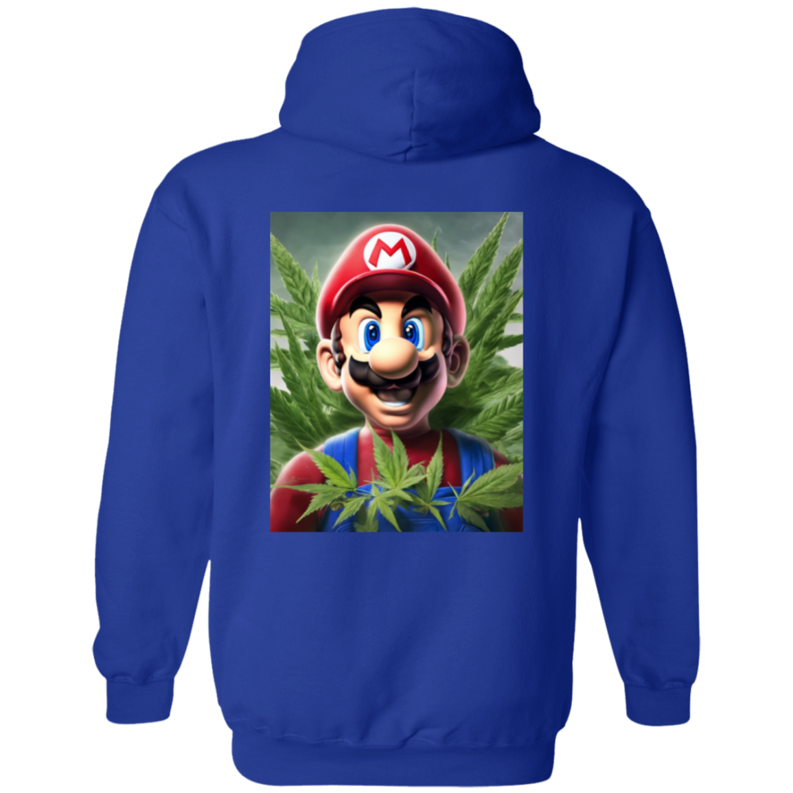 Branded Unisex 420 Mario Collection Pullover Hoodie 8 oz