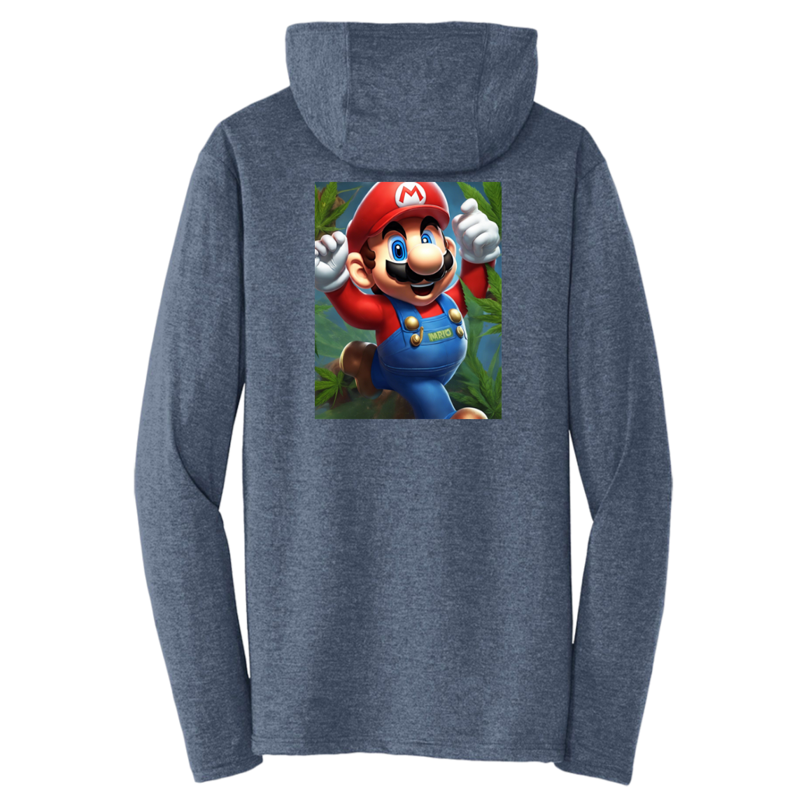 Branded 420 Mario Collection Triblend T-Shirt Hoodie