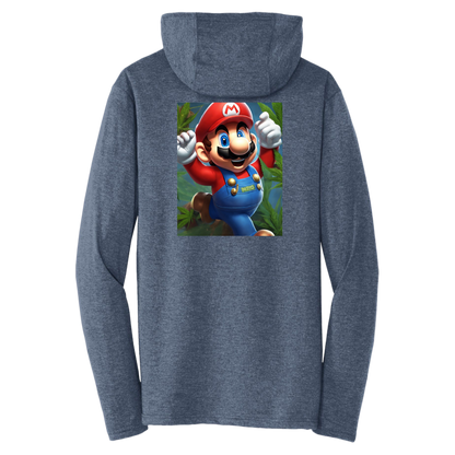 Branded 420 Mario Collection Triblend T-Shirt Hoodie