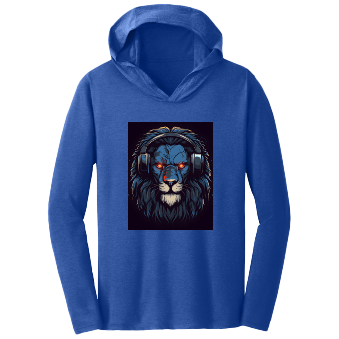 Urban Lion Triblend T-Shirt Hoodie