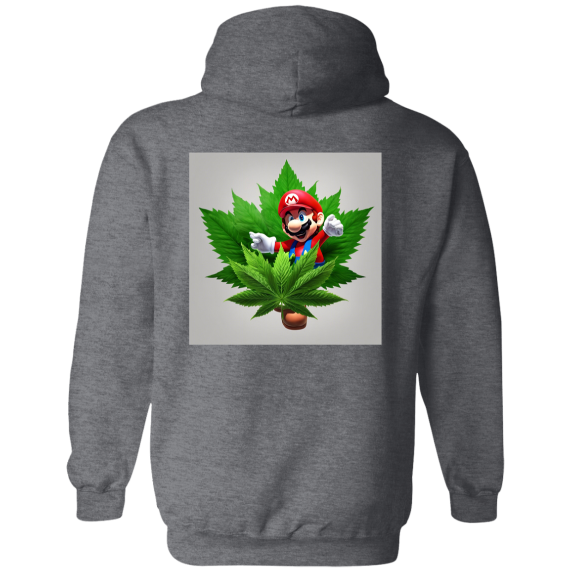 Branded Unisex 420 Mario Collection Pullover Hoodie 8 oz