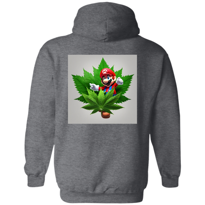 Branded Unisex 420 Mario Collection Pullover Hoodie 8 oz