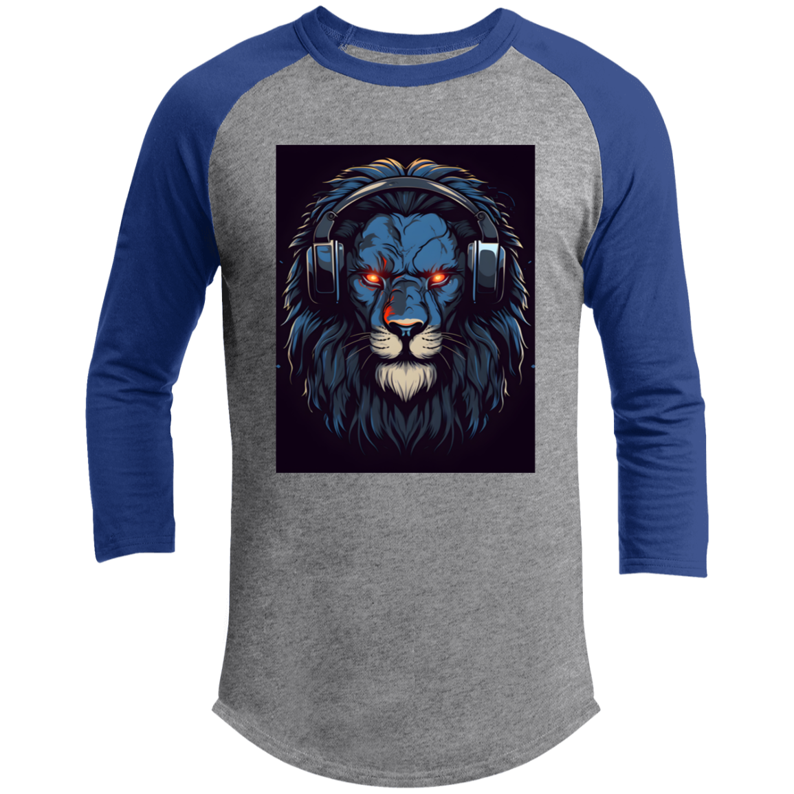 Urban Lion 3/4 Raglan Sleeve Shirt