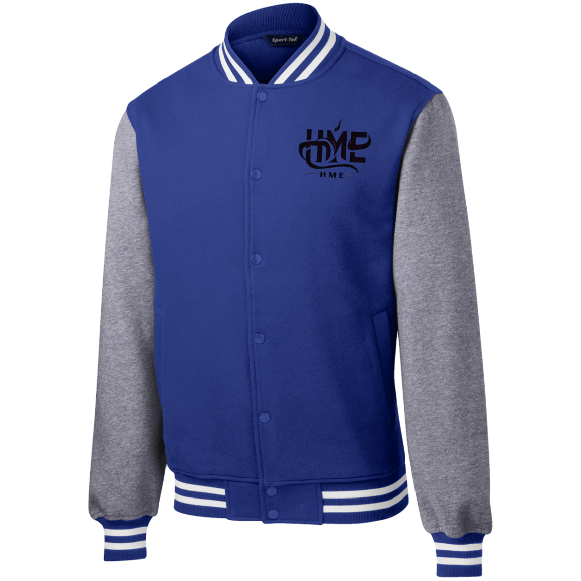 Fleece Letterman Jacket