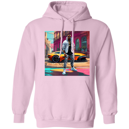 Hip Hop Pullover Hoodie 8 oz