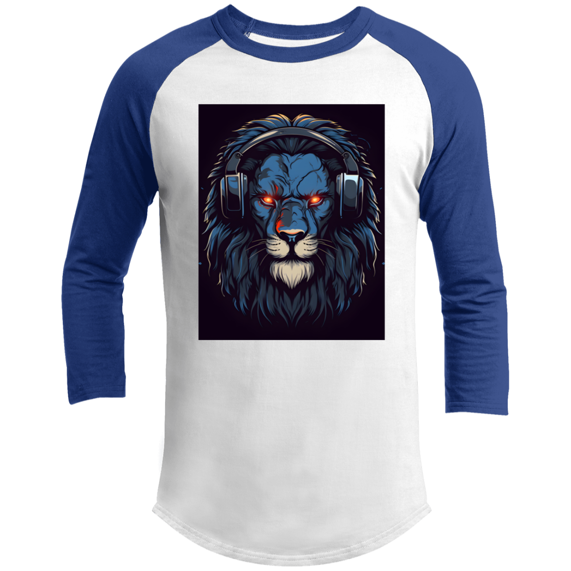 Urban Lion 3/4 Raglan Sleeve Shirt