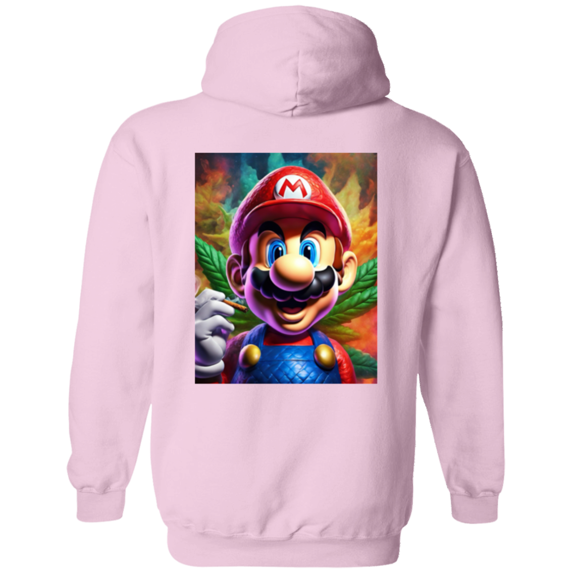 Branded Unisex 420 Mario Collection Pullover Hoodie 8 oz