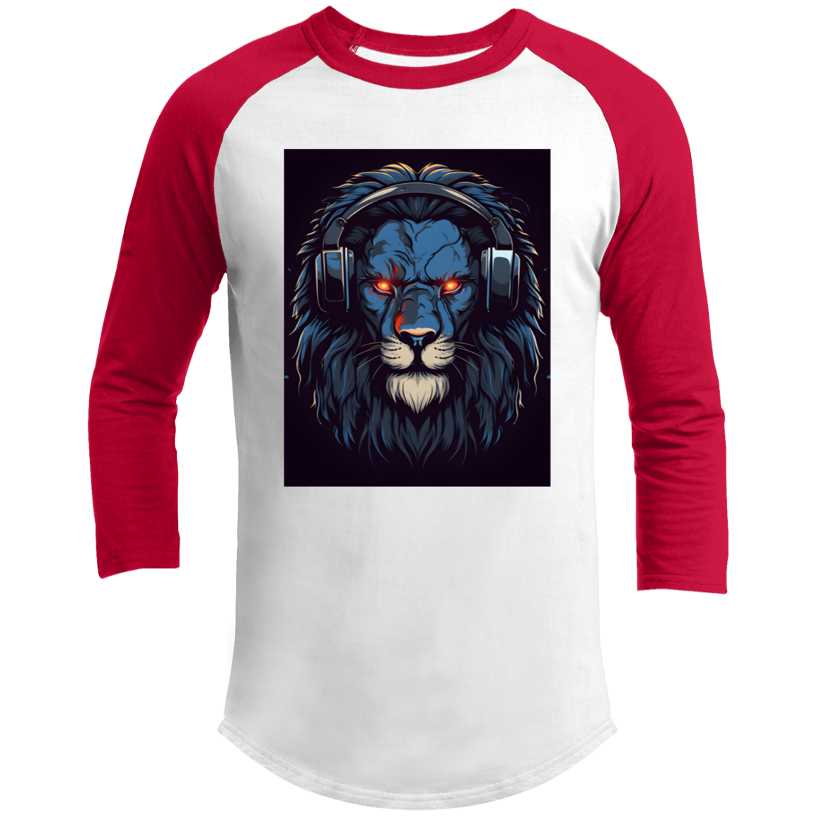 Urban Lion 3/4 Raglan Sleeve Shirt