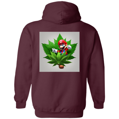 Branded Unisex 420 Mario Collection Pullover Hoodie 8 oz