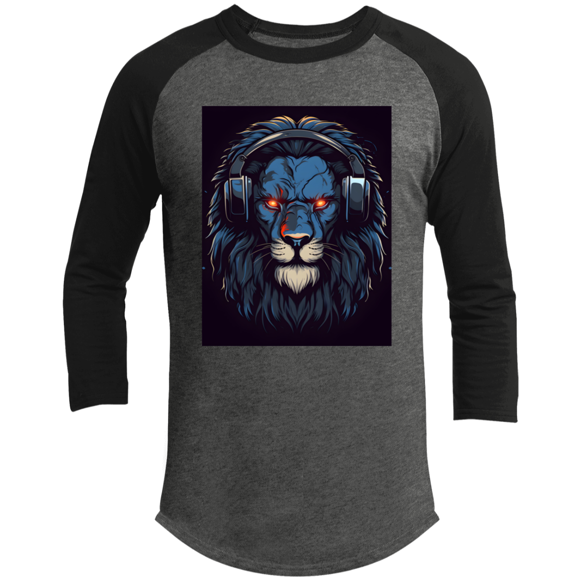 Urban Lion 3/4 Raglan Sleeve Shirt