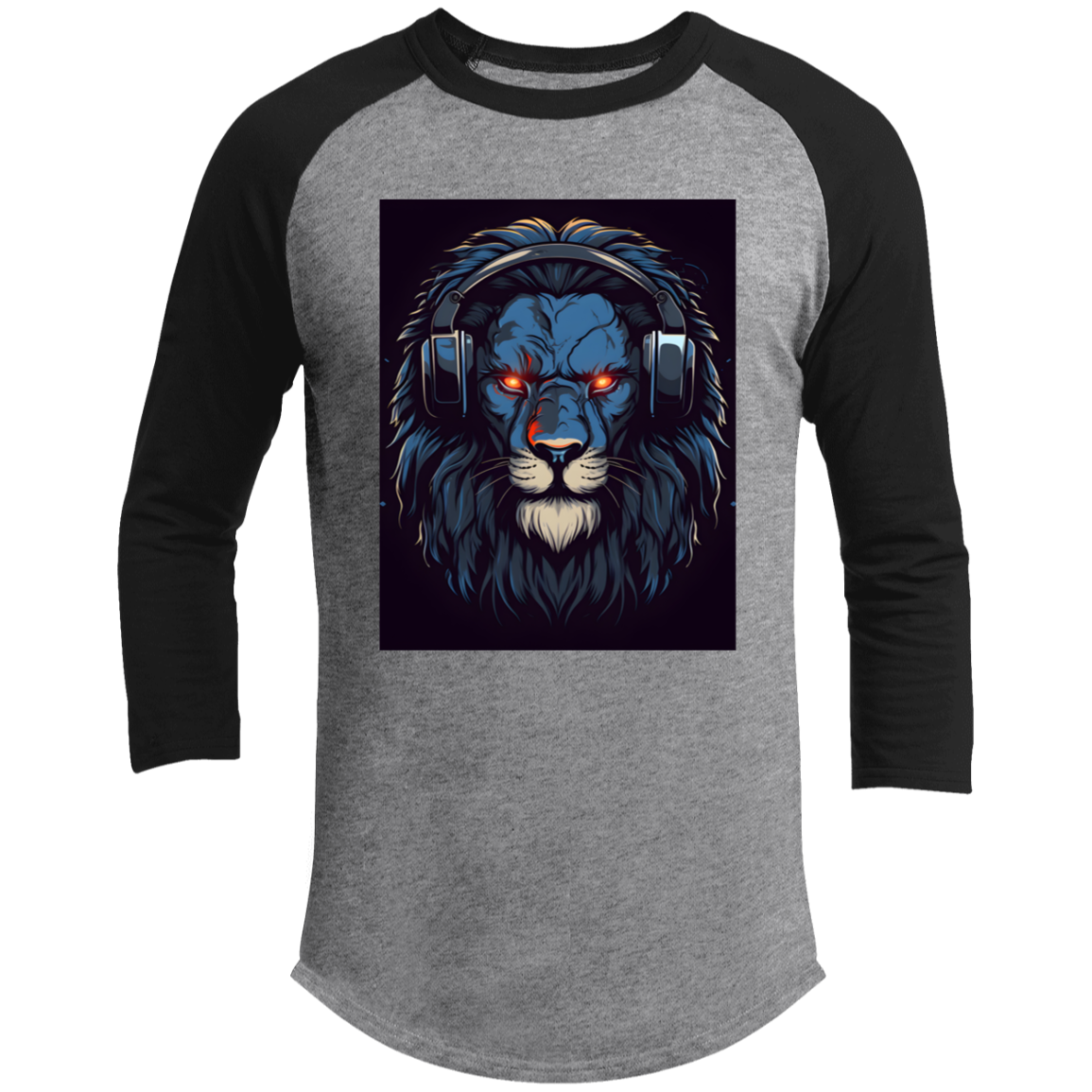 Urban Lion 3/4 Raglan Sleeve Shirt