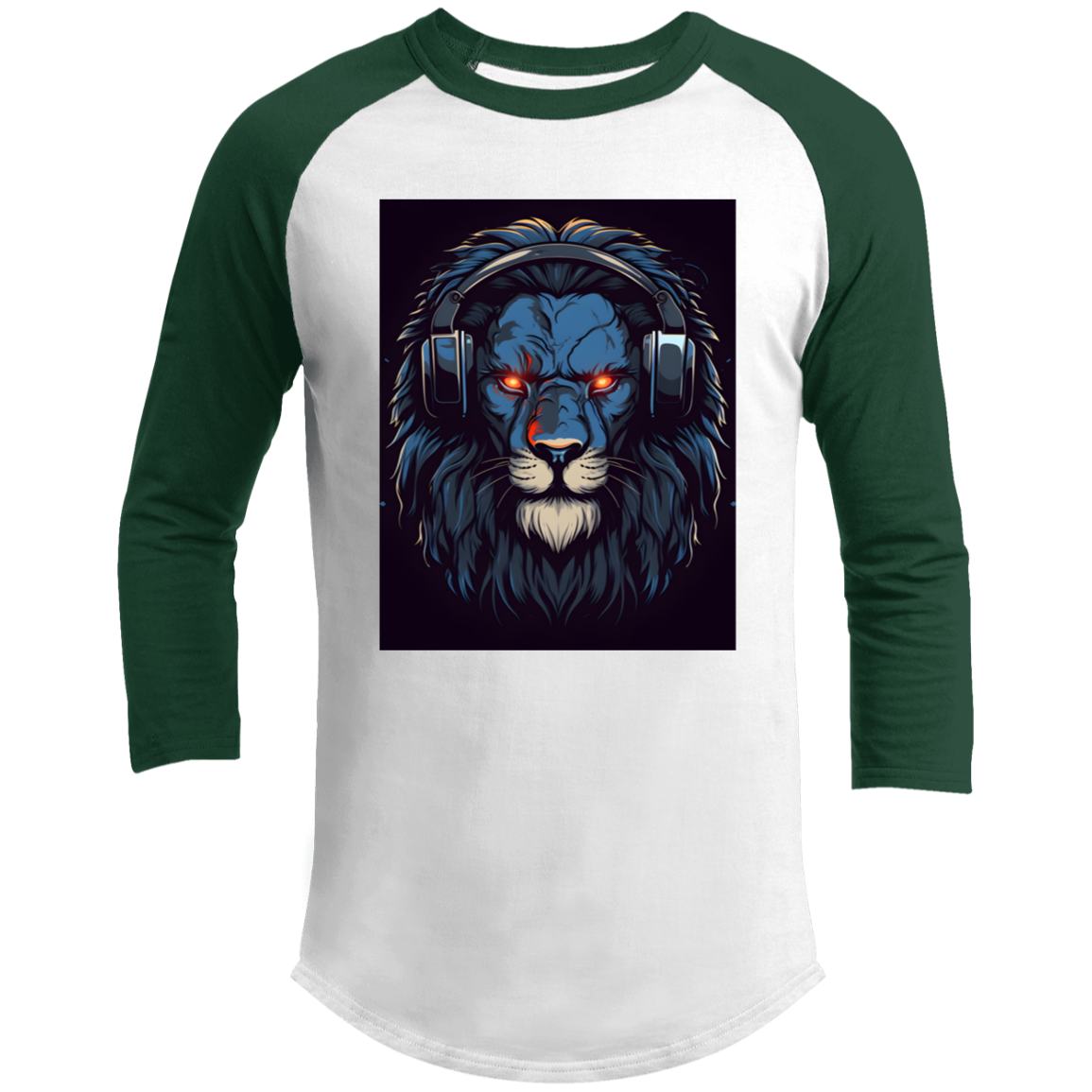 Urban Lion 3/4 Raglan Sleeve Shirt