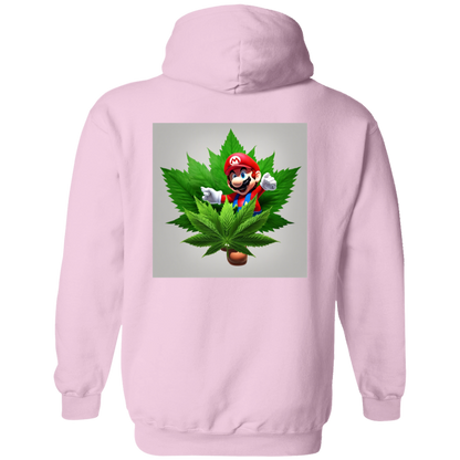 Branded Unisex 420 Mario Collection Pullover Hoodie 8 oz