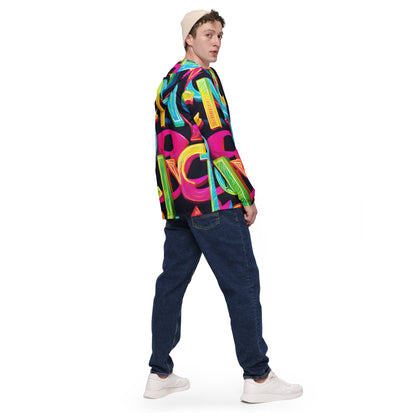 Neon Blast Men’s windbreaker