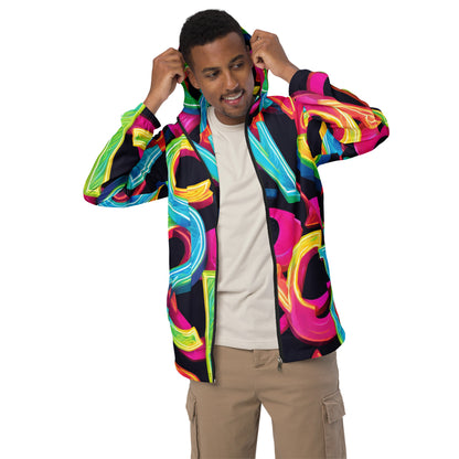 Neon Blast Men’s windbreaker